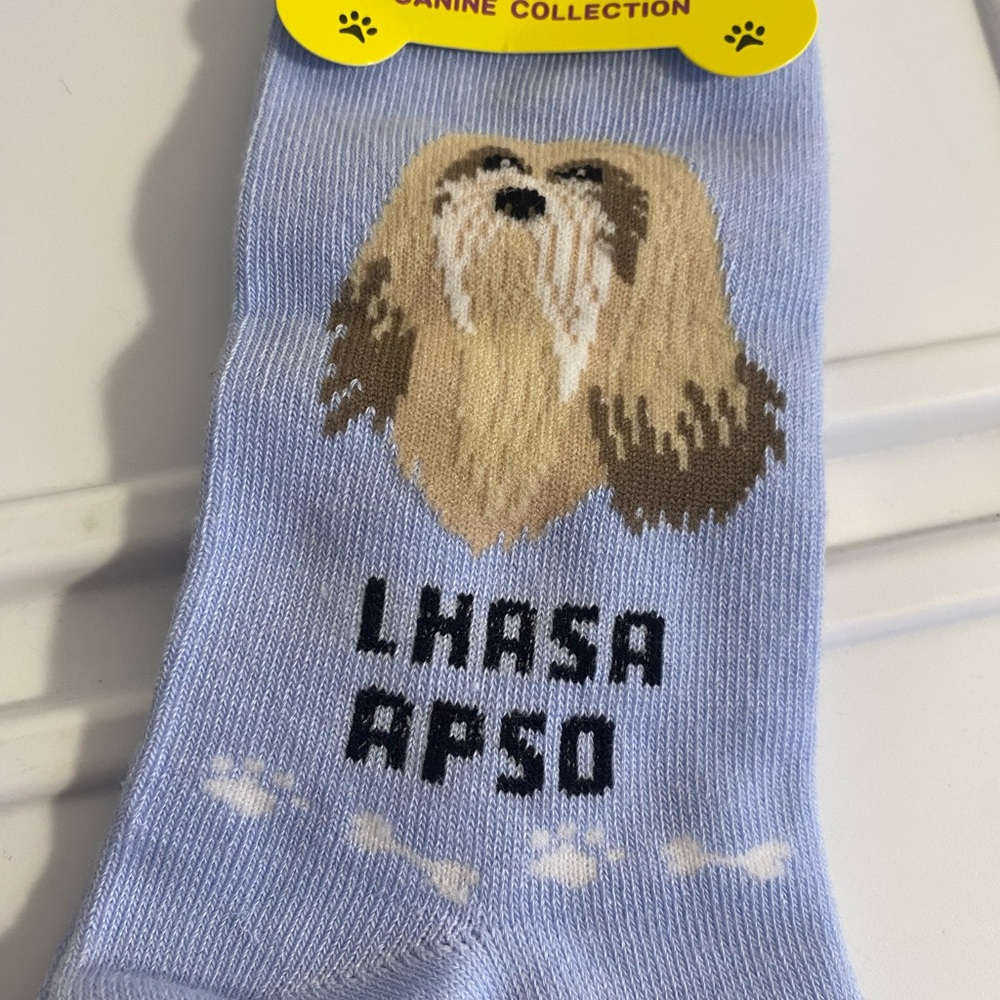 Lhasa Apso Socks - Picture 2 of 3